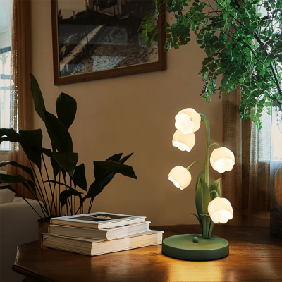 Kyra Lily of The Valley Table Lamp Kyra Lily of The Valley Table Lamp
