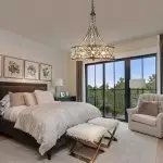 Audenor Retro Crystal Drum Chandelier