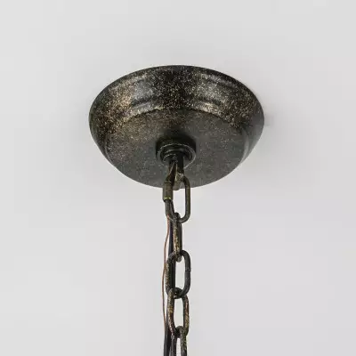 Audenor Retro Crystal Drum Chandelier