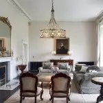 Audenor Retro Crystal Drum Chandelier