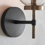 Aramis Farmhouse Glass Ball Sconce