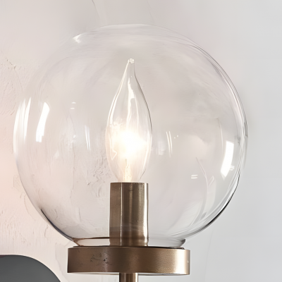 Aramis Farmhouse Glass Ball Sconce Aramis Farmhouse Glass Ball Sconce