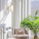 Emrys Modern Gold Fluted Glass Cylinder Sconce