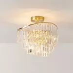 Paxon Matte Black Textured Glass Flush Mount Ceiling Light