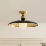 Dulcinea Farmhouse Metal Flush Mount Ceiling Light