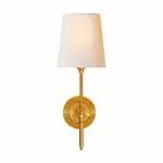 Ozuma One Light Wall Sconce with Linen Shade