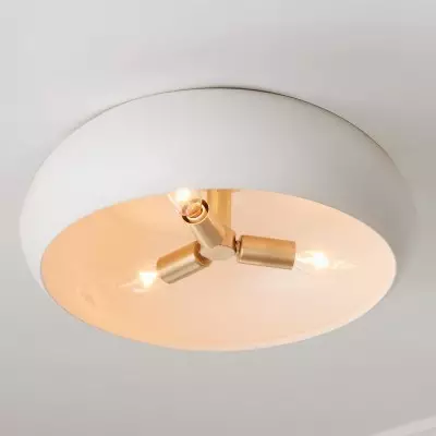 Draven Minimalist Ceramic Round Flush Mount Ceiling Light Draven Minimalist Ceramic Round Flush Mount Ceiling Light