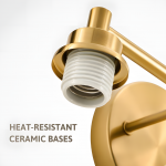 Darian Farmhouse Clear Glass Globe Sconce