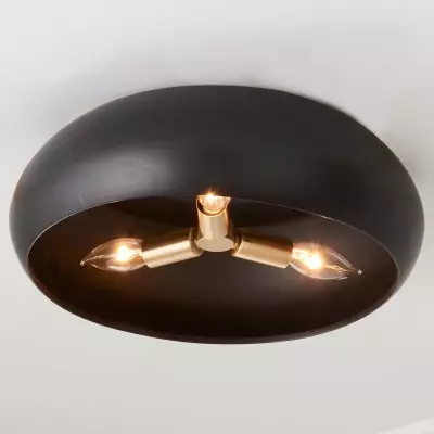 Draven Minimalist Ceramic Round Flush Mount Ceiling Light Draven Minimalist Ceramic Round Flush Mount Ceiling Light
