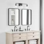 Cerys Modern 3-Light Ribbed Glass Cylinder Sconce