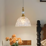 Faelan Minimalist Metal Dome Pendant Light