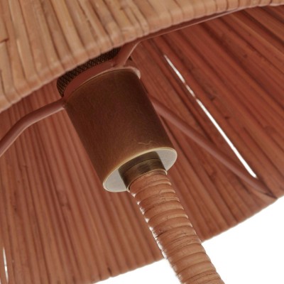 Calmyn Natural Woven Rattan Cone Wall Sconce Calmyn Natural Woven Rattan Cone Wall Sconce