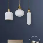 Elena Sjöborre Art Deco Stripe Pendant Light