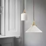 Elena Sjöborre Art Deco Stripe Pendant Light