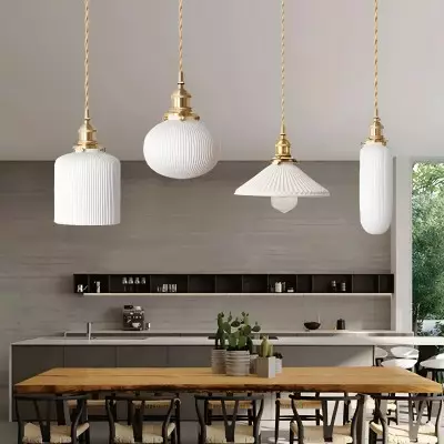 Elena Sjöborre Art Deco Stripe Pendant Light Elena Sjöborre Art Deco Stripe Pendant Light
