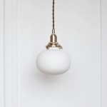 Elena Sjöborre Art Deco Stripe Pendant Light