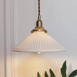 Elena Sjöborre Art Deco Stripe Pendant Light