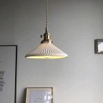 Elena Sjöborre Art Deco Stripe Pendant Light