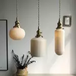 Elena Sjöborre Art Deco Stripe Pendant Light