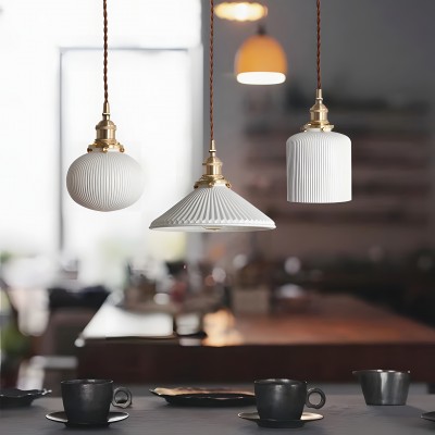 Elena Sjöborre Art Deco Stripe Pendant Light Elena Sjöborre Art Deco Stripe Pendant Light