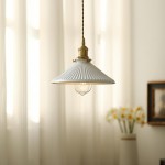 Elena Sjöborre Art Deco Stripe Pendant Light