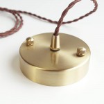 Elena Sjöborre Art Deco Stripe Pendant Light