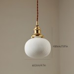 Elena Sjöborre Art Deco Stripe Pendant Light