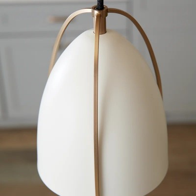 Faelan Minimalist Metal Dome Pendant Light