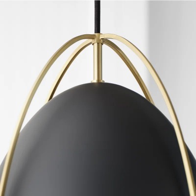 Faelan Minimalist Metal Dome Pendant Light