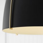 Faelan Minimalist Metal Dome Pendant Light