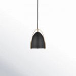 Faelan Minimalist Metal Dome Pendant Light