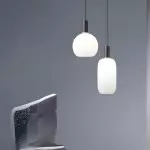 Cosima Modern Opal Glass Pendant Light