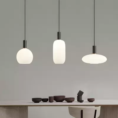 Cosima Modern Opal Glass Pendant Light Cosima Modern Opal Glass Pendant Light