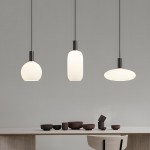 Cosima Modern Opal Glass Pendant Light