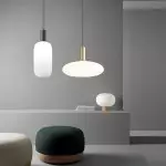 Cosima Modern Opal Glass Pendant Light