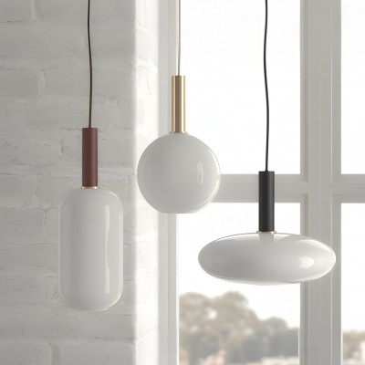Cosima Modern Opal Glass Pendant Light Cosima Modern Opal Glass Pendant Light