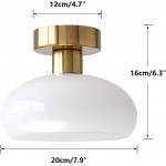 Solace Colorful Bauhaus Round Glass Ceiling Light