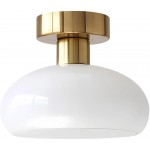 Solace Colorful Bauhaus Round Glass Ceiling Light