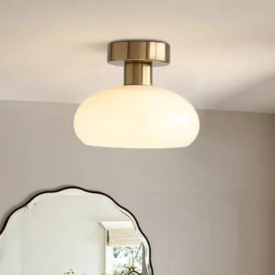 Solace Colorful Bauhaus Round Glass Ceiling Light Solace Colorful Bauhaus Round Glass Ceiling Light