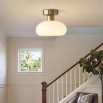 Solace Colorful Bauhaus Round Glass Ceiling Light