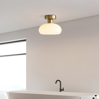 Solace Colorful Bauhaus Round Glass Ceiling Light Solace Colorful Bauhaus Round Glass Ceiling Light