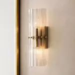 Calmyn Natural Woven Rattan Cone Wall Sconce