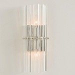 Vovizy Farmhouse Double Mallory Crystal Sconce