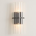 Vovizy Farmhouse Double Mallory Crystal Sconce