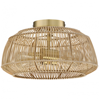 Lyril Boho Rattan Semi Flush Mount Ceiling Light Lyril Boho Rattan Semi Flush Mount Ceiling Light