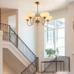 Luna Cream White Bubble Glass Chandelier