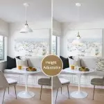 Wypra Nordic Macaron Dome Metal Pendant Light