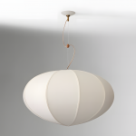 Hovix Scandinavian Linen Pendant Light
