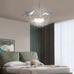 Rorik Creative Bird Nest Metal Pendant Light