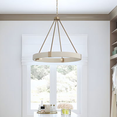 Yrynth Minimalist Matte Brass Wagon Wheel Chandelier Yrynth Minimalist Matte Brass Wagon Wheel Chandelier
